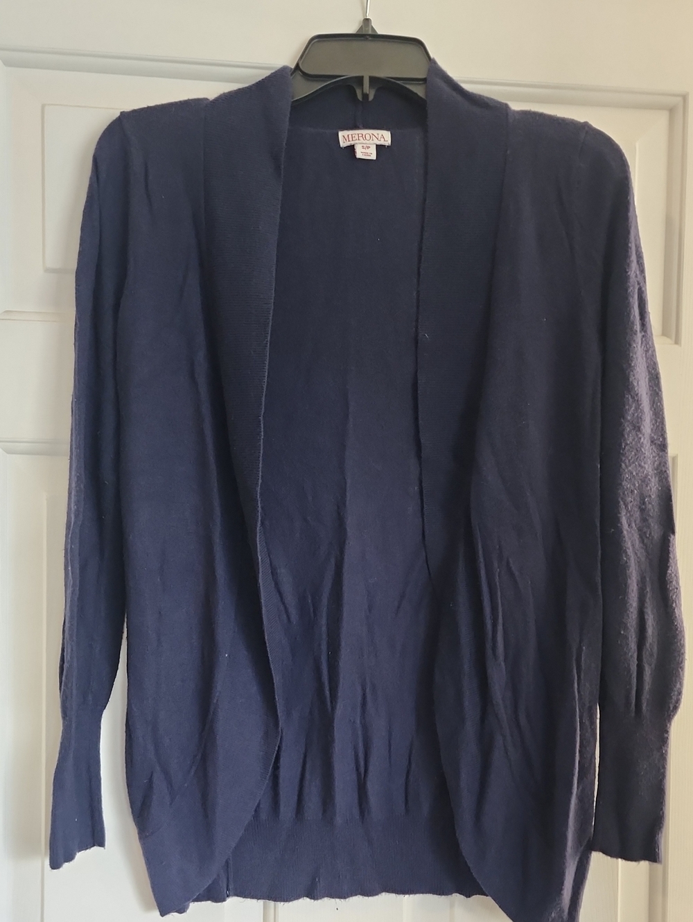 Merona Navy Open-Front Women's Cardigan Sweater